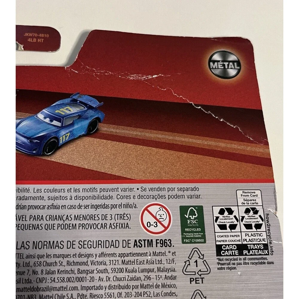 Disney Pixar Cars Jim Reverick & Spikey Fillups Diecast Cars 2 Pack New